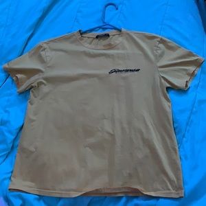 Yellow Tee Shirt from Shein